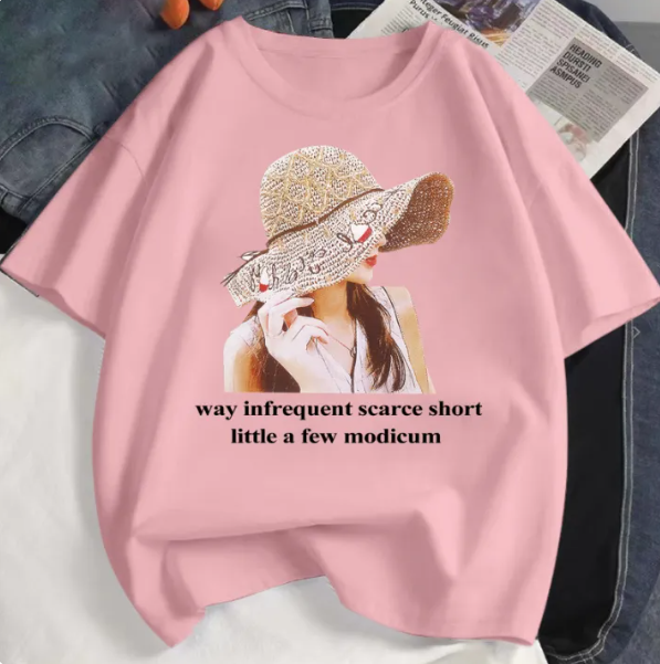 ใหม่ เสื้อยืดผู้หญิง ฮิตมาแรง เสื้อยืดแขนสั้นลําลอง มีแปดสี ไซซ์ M-3XL เสื้อยืดตอดตอนผสมโพลี ผ้านุ่มไม่ร้อน